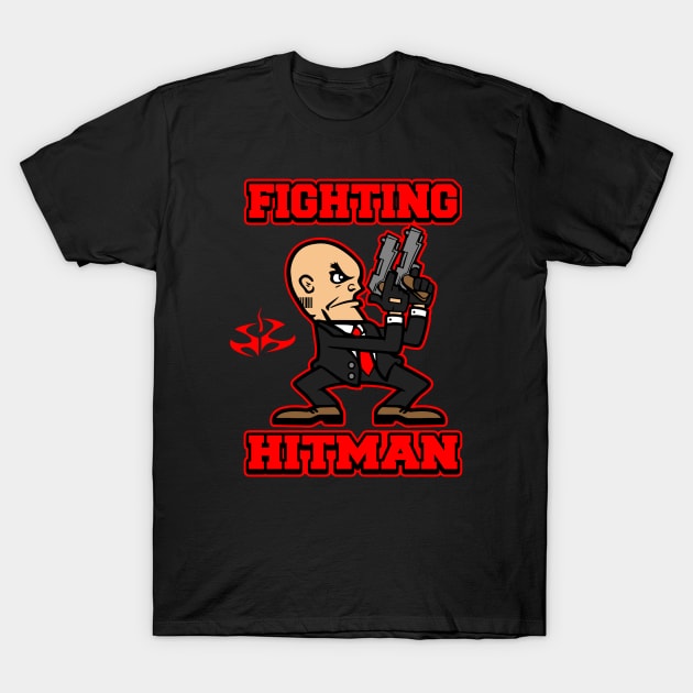 Fighting Baldy Killer T-Shirt by buby87